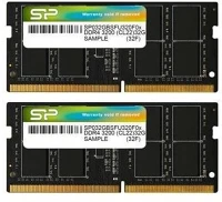 Silicon power SP064GBSFU266F22 64gb 2666mhz ddr4 notebook ram  cl19 (2x32gb) kép