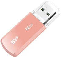 Silicon power SP064GBUF3202V1P Pendrive 64gb  helios 202 rose gold usb3.2 kép