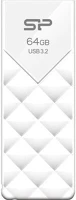 Silicon power SP064GBUF3B03V1W Pendrive 64gb  blaze b03 white usb3.2 kép