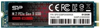 Silicon power SP512GBP34A80M28 512gb m.2 2280 nvme p34a80 kép