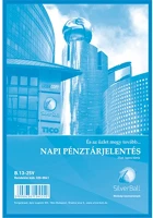 Silverball 320-0041ROB Napi pénztárjelentés a/4 25x2+2 lapos kép