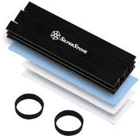 Silverstone SST-TP02-M2 Tp02-m2 m.2 ssd hűtőborda fekete kép