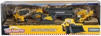Simba toys 212057287 Majorette - volvo edition építőipari munkagépek 4db-os szett (212057287) kép