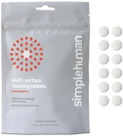 Simplehuman CT2100 Tisztító tabletta konyhai felülettisztításhoz citrus grapefruit 12 db kép