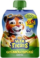 Sió 30.00899 Gyümölcspüré  vitatigris körte 100% 90 g kép