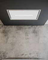 Sirius 00709713681 Slt-971 em 90 cm h 160 tw fehér üveg mennyezeti páraelszívó kép