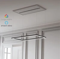 Sirius SLT-978 BRUSHLESS TW WI-FI FEKETE Mennyezetbe építhető páraelszívó kép