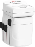 Skross 1.302524 Pro+ utazó töltő usb+type-c aljzat 250v/7a, földelt, fehér kép