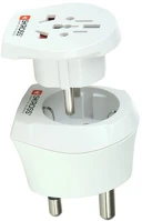 Skross 1.500202-E Fehér dél afrika & europa adapter kép