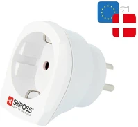Skross 1.500232-E Csatlakozó átalakító dániába utazóknak kép