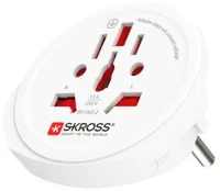 Skross COR_SKWOTOEUU Adapter, európába utazóknak, földelt, kép
