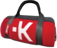 Skross SKTA1001TBLDGCN Utazótakaró, polár, hordozópánt, piros-szürke kép