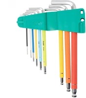 Sma HW-230BL professzionális imbuszkulcskészlet, gömbfejű fél, fejmágnesező kép