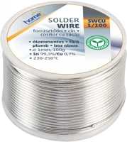 Sma SWCU 1/100 forrasztóón 1mm, 100g, európai gyártótól származó kiváló kép