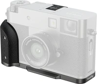 Smallrig 5217 L-shaped mount plate with silicone handle for fujifilm x half charcoal silver kép