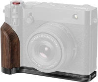 Smallrig 5266 L-shape mount plate with wooden handle for fujifilm gfx100rf black kép