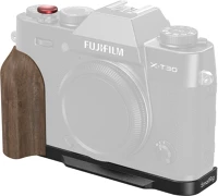 Smallrig 5666 l-shaped mount plate with wooden handle for fujifilm x-t30 / t30 ii / t30 iii kép