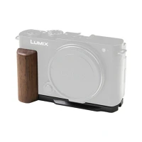 Smallrig 5945 L-shaped mount plate with wooden handle for panasonic s9 kép