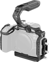 Smallrig 5960 BLACK Black mamba cage kit for canon eos r6 mark iii / r6 mark ii kép