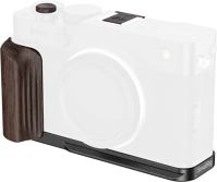 Smallrig 6237 L-shaped mount plate with wooden handle for fujifilm x-e5 (ebony, black) kép