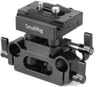 Smallrig DBC2272B Universal 15mm rail support system baseplate kép