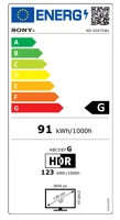 Smart KD55X75WLPAEP Sony  uhd  led tv kép