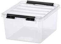 Smartstore COR_CSDSMART26 műanyag tárolódoboz, 2 liter, fekete fogantyúkkal, smartstore 