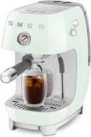 Smeg ECF03PGEU ESPRESSO Espresso kávéfőző cold brew funkcióval retro világoszöld kép