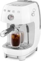 Smeg ECF03WHEU ESPRESSO Espresso kávéfőző cold brew funkcióval retro fehér kép