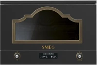 Smeg MP722AO Beépíthető mikrohullámú sütő colonial antracit kép