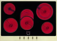 Smeg P875PO Beépíthető kerámia főzőlap kép