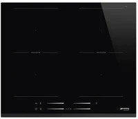 Smeg SI2M7643B indukciós főzőlap, 60cm, munkalapszintű, 2 multizone főzőzóna, keret kép