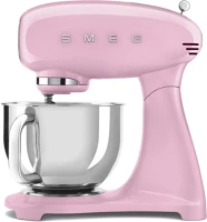 Smeg SMF05PKEU Smf05pkeu retro konyhai robotgép rózsaszín test és talp kép