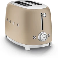 Smeg TSF01CHMEU Retro kenyérpirító 2 szeletes pezsgő kép