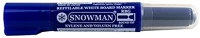 Snowman 07.0056003 Táblamarker  patronos kerek kék kép