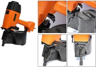 Soconails CN100WP pneumatikus  dobtáras szögbelövő gép  50-100mm-es szögekhez  max. 300-as tár kép