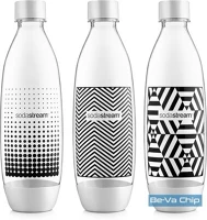 Sodastream JET 1L Sodastream solo jet 1l fekete-fehér szénsavasító flakon kép