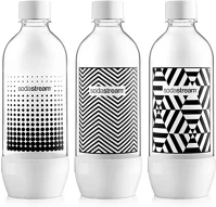 Sodastream BOTTLE JET BLACK AND WHITE TRIPACK SODA Palack kép
