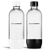 Sodastream JET BLACK&WHITE 1L-ES Jet black&white 1l-es palack, 2 db kép
