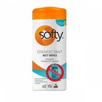 Softy DA503XSZWY5996275232305 Disinfectant nedves fertőtlenítő törlőkendő 30lap/doboz kép