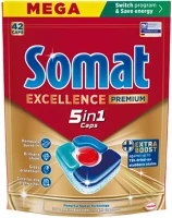 Somat 42DB/CSG Excellence premium mosogatógép kapszula 5in1 42db/csg kép