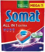 Somat C66127 Mosogatógép tabletta 75 db/doboz all in one  regular kép