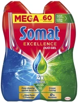 Somat C68004 Mosogatógép gél  gel excelence duo 2 x 540 ml kép