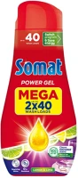 Somat DA503XSZWY9000101583830 all in 1 power gel lemon&lime gépi mosogatószer gél 80 mosogatás 2 x 720 kép