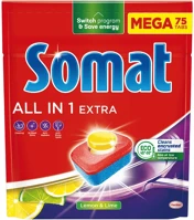Somat DA503XSZWY9000101809282 Mosogatógép kapszula all in1 extra lemon 75db/csg kép