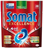 Somat VL13_00880 Mosogatógép tabletta  excellence 28 darab/doboz kép
