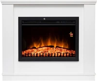 Somogyi FKK BORA BORA beépíthető elektromos látványkandalló kerettel, fehér (fkkf 01 + fkki kép