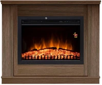 Somogyi FKKCALGARY beépíthető elektromos látványkandalló kerettel, admiral dió (fkkf06 + kép