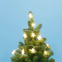 Somogyi MLC 10/CS WH Led-es csillag mini fényfüzér, 10 hidegfehér led kép