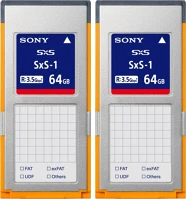 Sony 2SBS-64G1C/2 64gb sxs-1 g1c series memory card (2-pack) kép